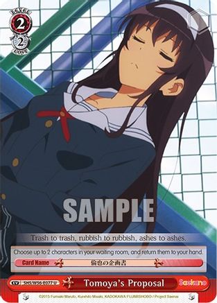 Tomoya's Proposal (77) (SHS/W56-E077 U) - Saekano: How to Raise a Boring Girlfriend
