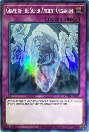 Grave of the Super Ancient Organism (OP20-EN012) - OTS Tournament Pack 20 Unlimited