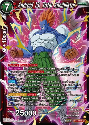 Android 13, Total Annihilator (BT19-019) - Fighters Ambition Foil