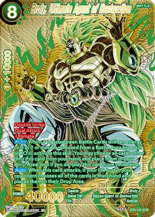 Broly, Ultimate Agent of Destruction (Premium Edition) (BT6-125) - 5th Anniversary Set Foil