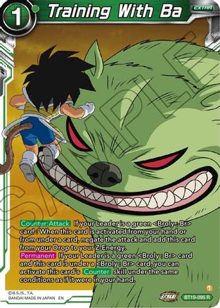 Training with Ba (BT19-095) - Fighters Ambition Foil