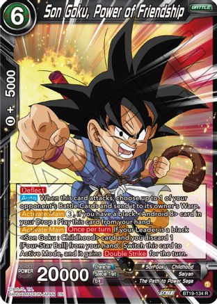 Son Goku, Power of Friendship (BT19-134) - Fighters Ambition