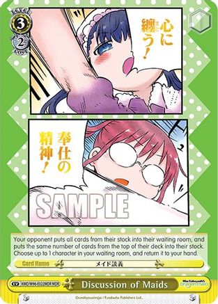 Discussion of Maids (MDR) (KMD/W96-E022MDR MDR) - Miss Kobayashi's Dragon Maid
