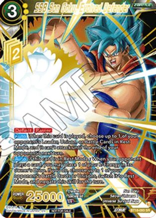 SSB Son Goku, Evolved Defender (Zenkai Cup 2022 Top 2) (BT18-093) - Tournament Promotion Cards Foil
