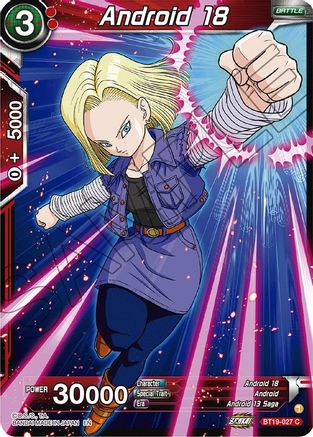 Android 18 (BT19-027) - Fighters Ambition