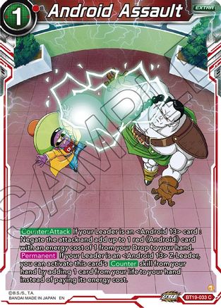 Android Assault (BT19-033) - Fighters Ambition Foil