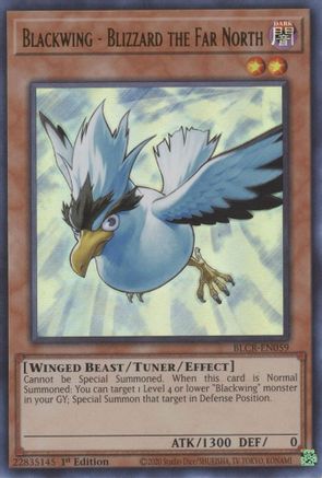 Blackwing - Blizzard the Far North (BLCR-EN059) - Battles of Legend: Crystal Revenge 1st Edition