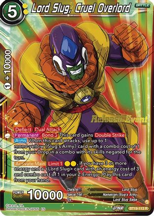 Lord Slug, Cruel Overlord (Fighter's Ambition Holiday Pack) (BT19-113) - Tournament Promotion Cards