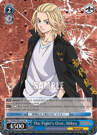 The Fight's Over, Mikey (TRV/BCS2022-01 PR) - Bushiroad Event Cards