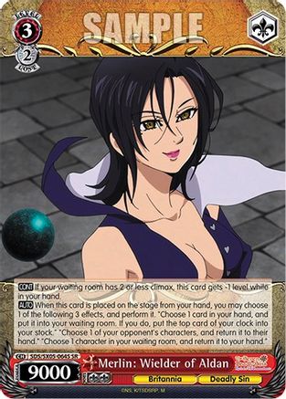 Merlin: Wielder of Aldan (SR) (SDS/SX05-064S SR) - The Seven Deadly Sins: Revival of The Commandments