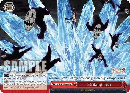 Striking Fear (SDS/SX05-080 CC) - The Seven Deadly Sins: Revival of The Commandments