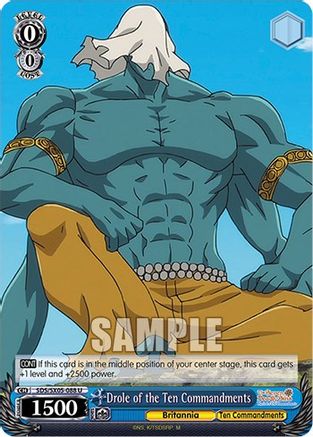 Drole of the Ten Commandments (SDS/SX05-088 U) - The Seven Deadly Sins: Revival of The Commandments