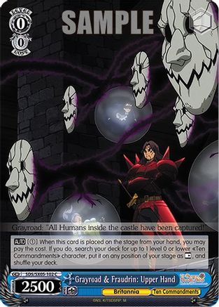 Grayroad & Fraudrin: Upper Hand (SDS/SX05-102 C) - The Seven Deadly Sins: Revival of The Commandments