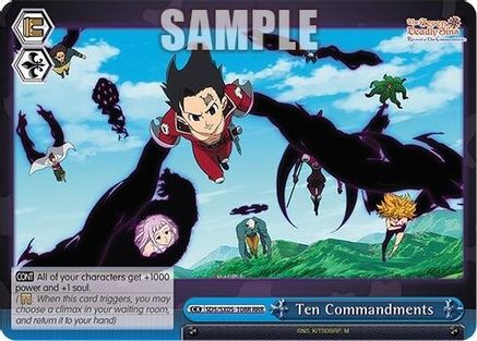 Ten Commandments (RRR) (SDS/SX05-108R RRR) - The Seven Deadly Sins: Revival of The Commandments