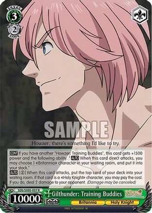 Gilthunder: Training Buddies (SDS/SX05-037 R) - The Seven Deadly Sins: Revival of The Commandments