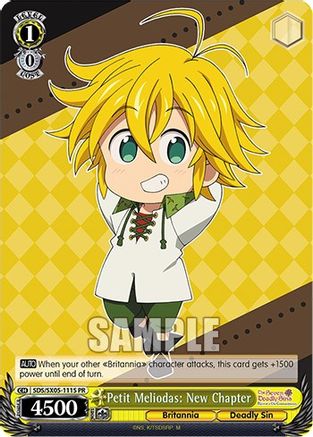 Petit Meliodas: New Chapter (Foil) (SDS/SX05-111S PR) - The Seven Deadly Sins: Revival of The Commandments