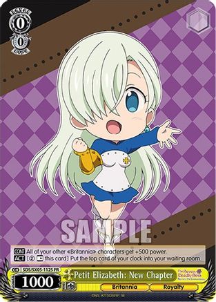 Petit Elizabeth: New Chapter (Foil) (SDS/SX05-112S PR) - The Seven Deadly Sins: Revival of The Commandments