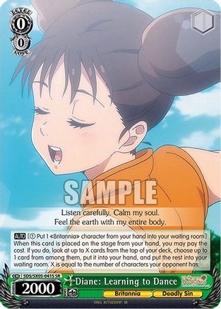 Diane: Learning to Dance (SR) (SDS/SX05-041S SR) - The Seven Deadly Sins: Revival of The Commandments