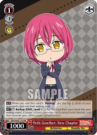 Petit Gowther: New Chapter (SDS/SX05-117 PR) - The Seven Deadly Sins: Revival of The Commandments
