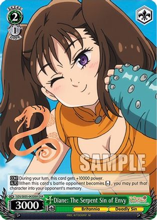 Diane: The Serpent Sin of Envy (DSR) (SDS/SX05-043DSR DSR) - The Seven Deadly Sins: Revival of The Commandments