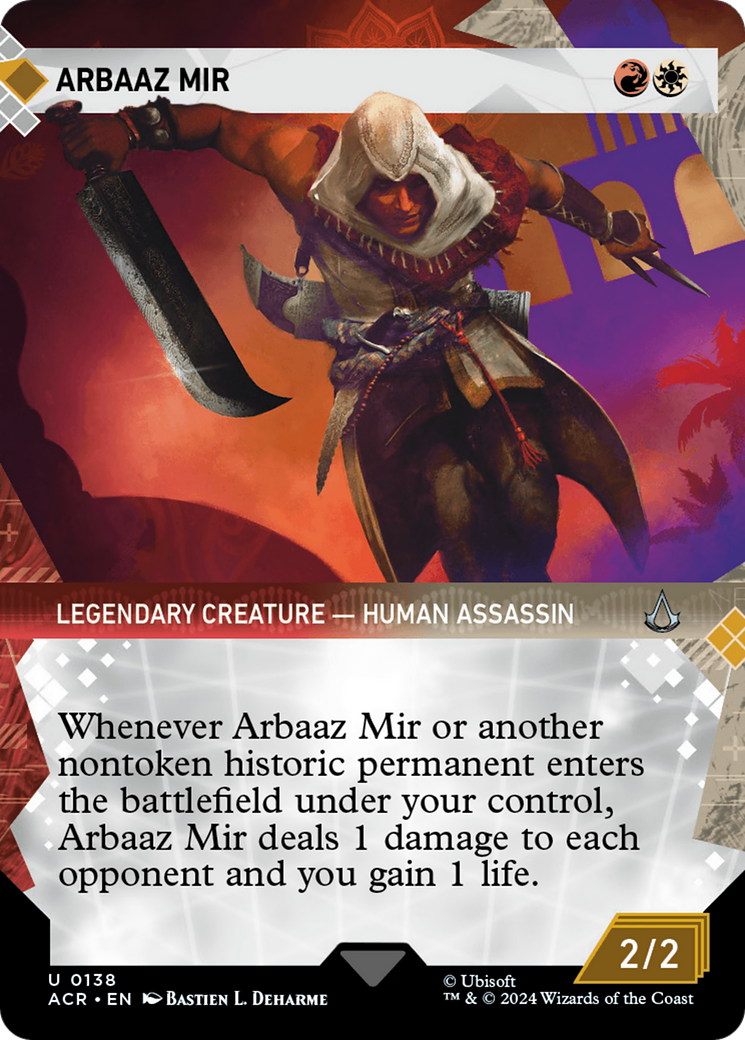 Arbaaz Mir (Showcase) (ACR-138) - Assassin's Creed: (Showcase) (Borderless) Foil