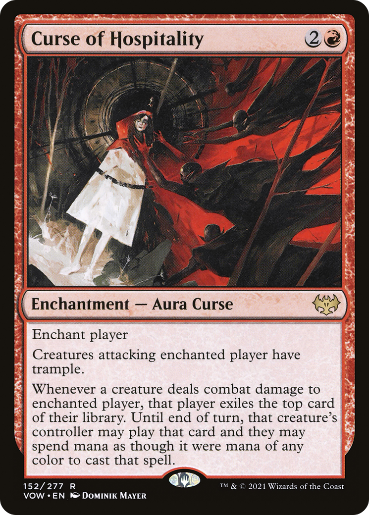 Curse of Hospitality (VOW-152) - Innistrad: Crimson Vow