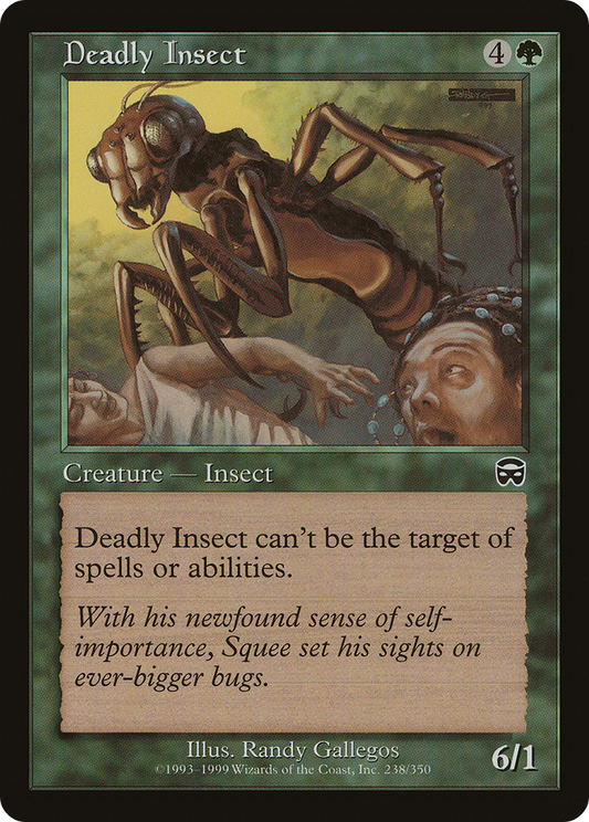 Deadly Insect (MMQ-238) - Mercadian Masques Foil