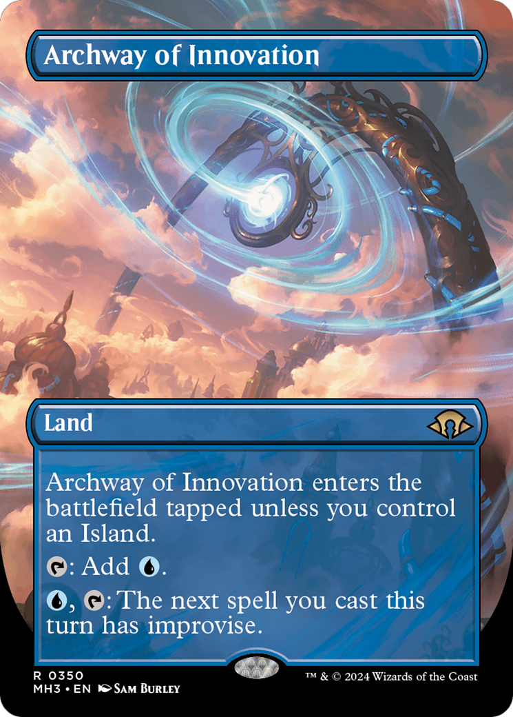Archway of Innovation (Borderless) (MH3-350) - Modern Horizons 3 (Borderless) Foil