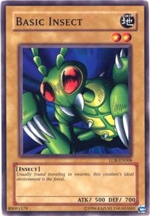 Basic Insect (LOB-EN008) - Legend of Blue Eyes White Dragon (Worldwide English) Unlimited