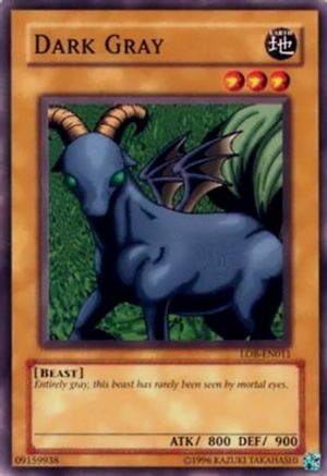 Dark Gray (LOB-EN011) - Legend of Blue Eyes White Dragon (Worldwide English) Unlimited