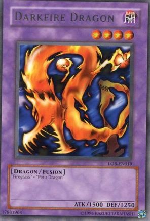 Darkfire Dragon (LOB-EN019) - Legend of Blue Eyes White Dragon (Worldwide English) Unlimited