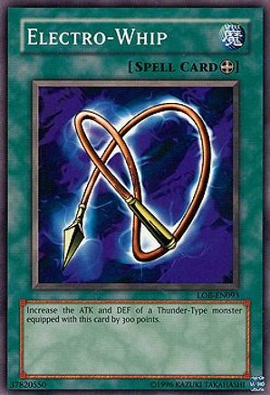 Electro-Whip (LOB-EN093) - Legend of Blue Eyes White Dragon (Worldwide English) Unlimited