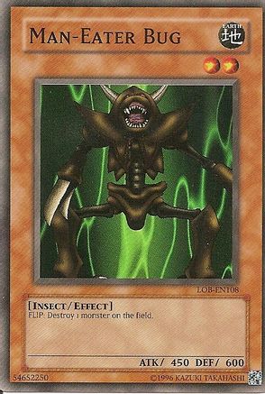 Man-Eater Bug (LOB-EN108) - Legend of Blue Eyes White Dragon (Worldwide English) Unlimited