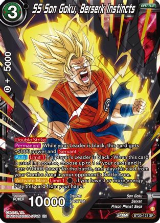 SS Son Goku, Berserk Instincts (BT20-121) - Power Absorbed Foil