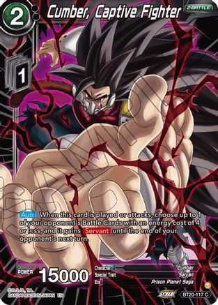 Cumber, Captive Fighter (BT20-117) - Power Absorbed Foil