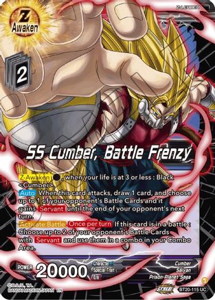 SS Cumber, Battle Frenzy (BT20-115) - Power Absorbed