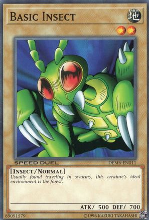 Basic Insect (DEM6-EN011) - Speed Duel Demo Deck 2020 Unlimited