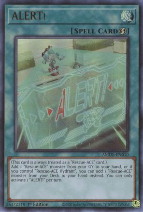 ALERT! (AMDE-EN010) - Amazing Defenders 1st Edition