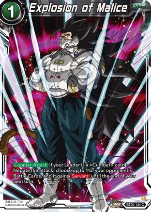 Explosion of Malice (BT20-134) - Power Absorbed