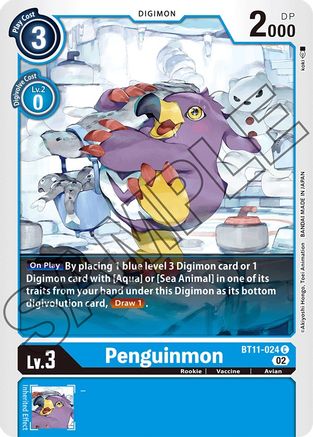 Penguinmon (BT11-024) - Dimensional Phase