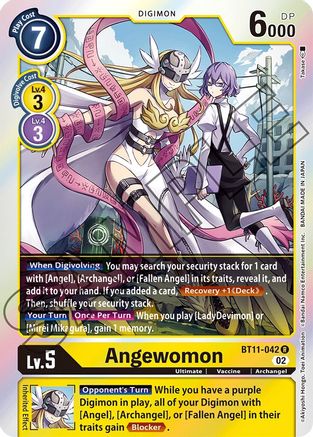 Angewomon (BT11-042) - Dimensional Phase Foil