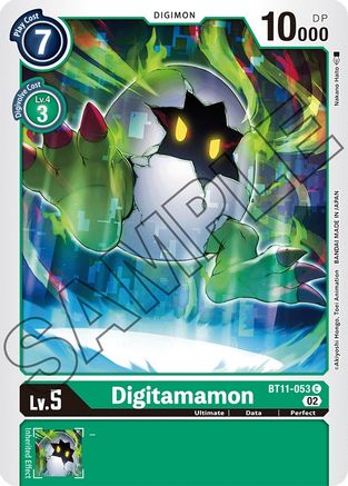 Digitamamon (BT11-053) - Dimensional Phase