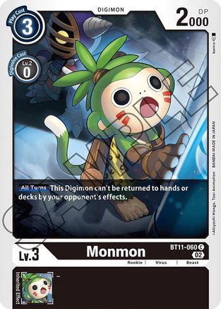 Monmon (BT11-060) - Dimensional Phase Foil