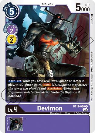 Devimon (BT11-080) - Dimensional Phase