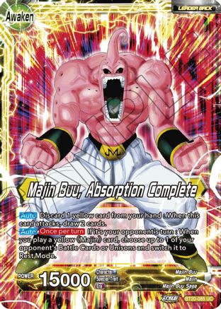 Majin Buu // Majin Buu, Absorption Complete (BT20-085) - Power Absorbed Foil