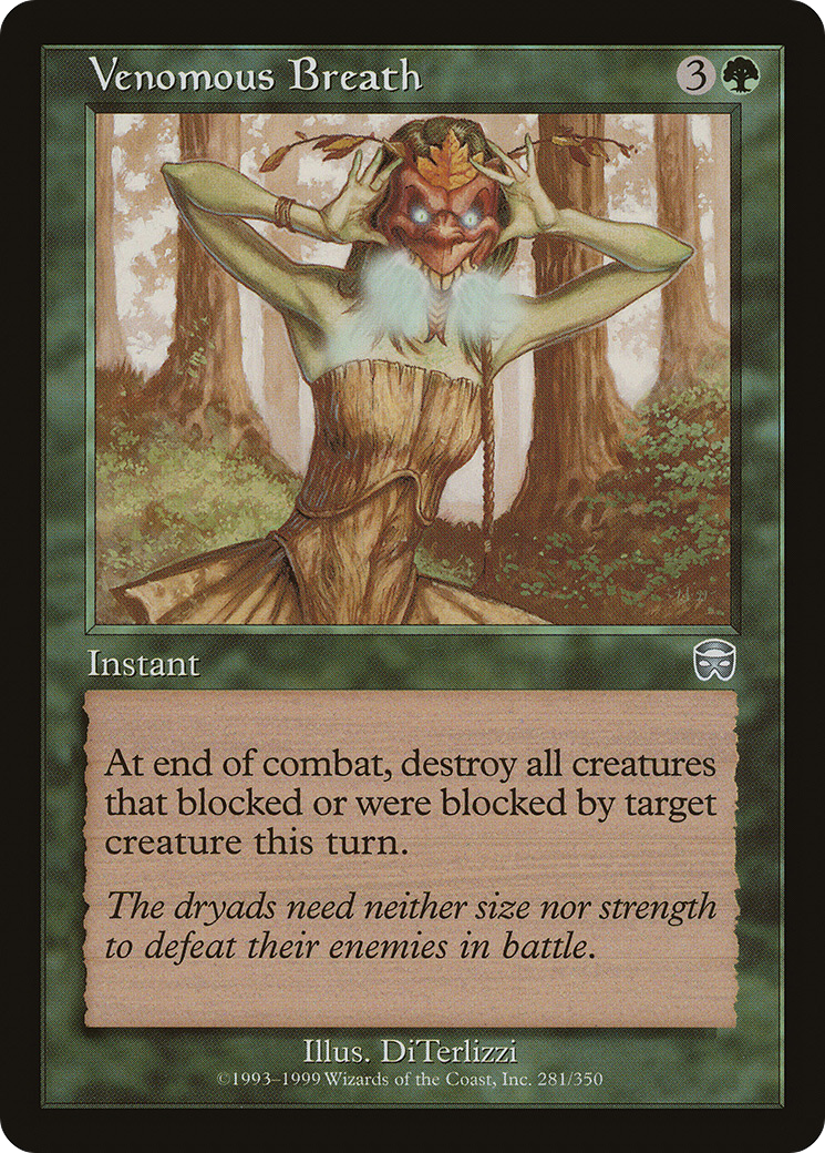 Venomous Breath (MMQ-281) - Mercadian Masques