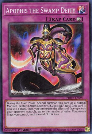 Apophis the Swamp Deity (PHHY-EN097) - Photon Hypernova 1st Edition
