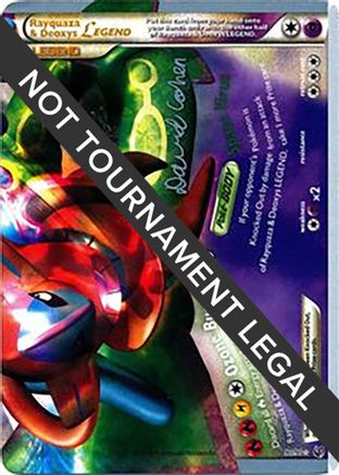 Rayquaza & Deoxys Legend (90) 090  World Championship Decks - Ultra Rare