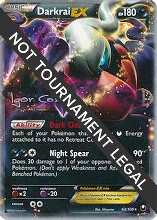 Darkrai EX - 2012 (Igor Costa) 063  World Championship Decks - Ultra Rare