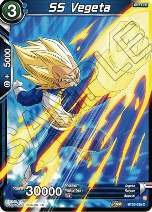 SS Vegeta (BT20-035) - Power Absorbed